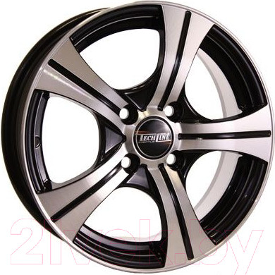 Изображение товара Литой диск TechLine 410 14x5.5" 4x100мм DIA 60.1мм ET 43мм BD