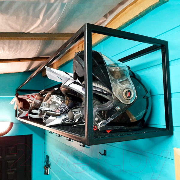 Изображение товара Полка Millwood Loft 1 200x37x37 (металл черный)