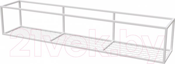 Изображение товара Полка Millwood Loft 1 200x37x37 (металл белый)