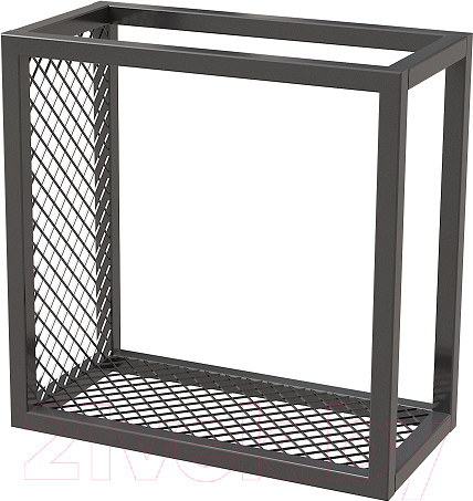Изображение товара Полка Millwood Loft 3 левая 40x20x40 (металл черный)