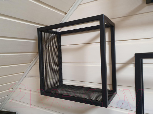 Изображение товара Полка Millwood Loft 3 левая 40x20x40 (металл черный)