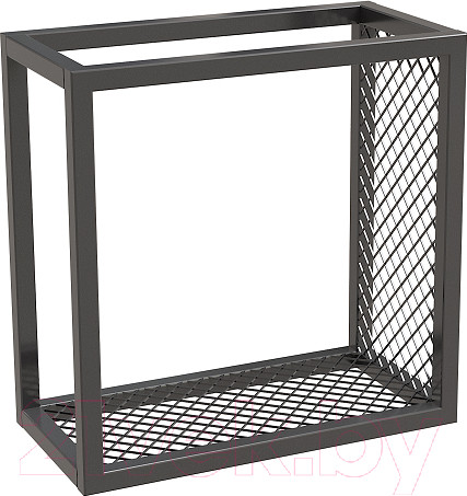 Изображение товара Полка Millwood Loft 3 правая 40x20x40 (металл черный)