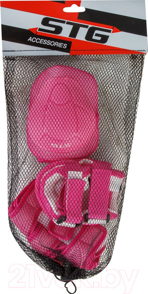 Изображение товара Комплект защиты STG YX-0304 / Х83224 (S, розовый)