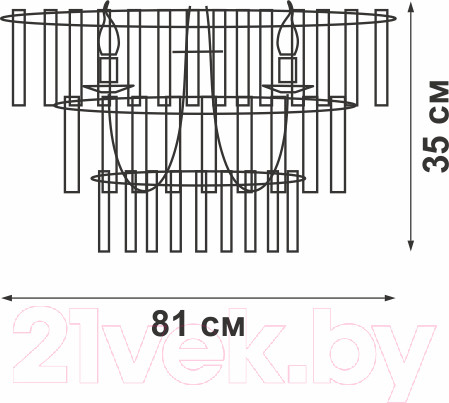 Изображение товара Люстра Vitaluce V1807-1/8+4+4+1PL