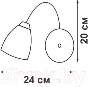 Изображение товара Бра Vitaluce V3197/1A