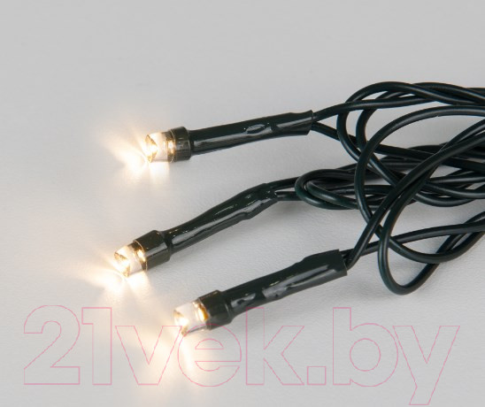 Изображение товара Светодиодная гирлянда Евросвет 400-002 (теплый белый)