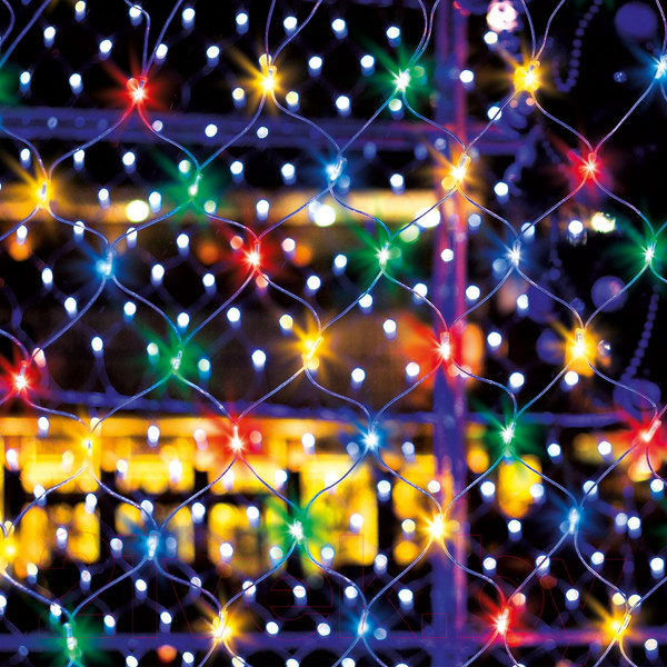 Изображение товара Светодиодная сеть Евросвет 300-001 (мульти)