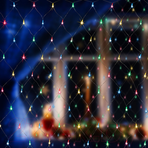 Изображение товара Светодиодная сеть Евросвет 300-001 (мульти)