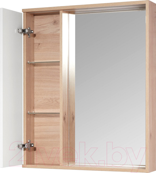 Изображение товара Шкаф с зеркалом для ванной Акватон Бостон 60 (1A240202BN010)