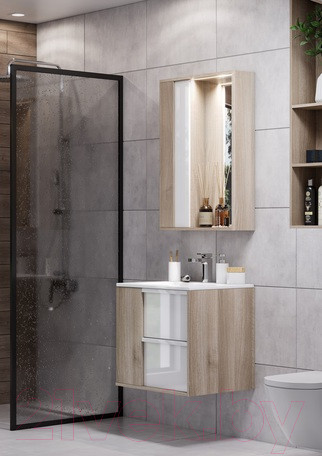 Изображение товара Тумба под умывальник Акватон Бостон 75 (1A252601BN010)