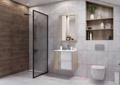 Изображение товара Тумба под умывальник Акватон Бостон 75 (1A252601BN010)