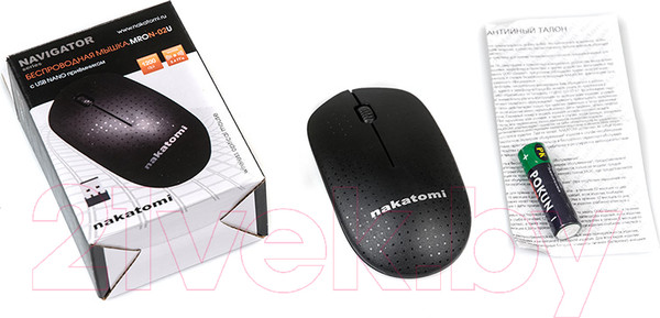 Изображение товара Мышь Nakatomi Navigator MRON-02U (черный)