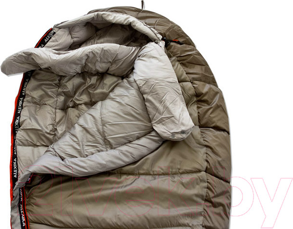 Изображение товара Спальный мешок Alexika Iceland правый / 9228.01071 (оливковый)