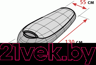 Изображение товара Спальный мешок Alexika Mountain Baby / 9226.01011 (зеленый)