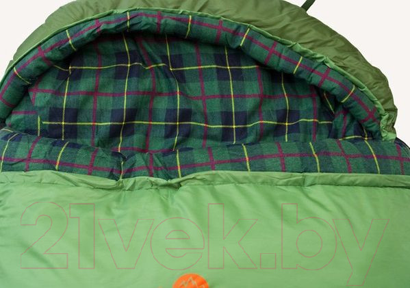 Изображение товара Спальный мешок Alexika Siberia Compact Plus правый / 9272.01011 (зеленый)