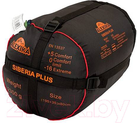 Изображение товара Спальный мешок Alexika Siberia Compact Plus левый / 9272.01012 (зеленый)