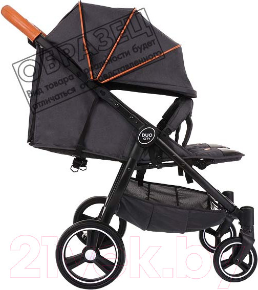 Изображение товара Детская прогулочная коляска Pituso Duocity / Т1 (черный)