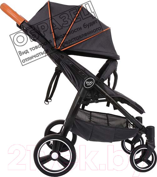 Изображение товара Детская прогулочная коляска Pituso Duocity / Т1 (черный)
