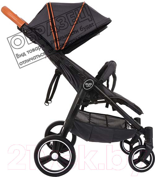 Изображение товара Детская прогулочная коляска Pituso Duocity / Т1 (черный)