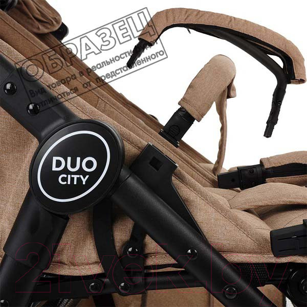 Изображение товара Детская прогулочная коляска Pituso Duocity / Т1 (черный)