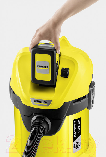 Изображение товара Пылесос Karcher WD 3 Battery (1.629-910.0)