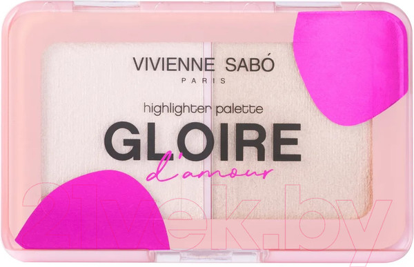 Изображение товара Палетка хайлайтеров Vivienne Sabo Gloire d'amour тон 01
