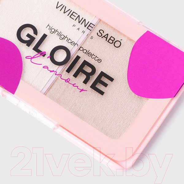 Изображение товара Палетка хайлайтеров Vivienne Sabo Gloire d'amour тон 01