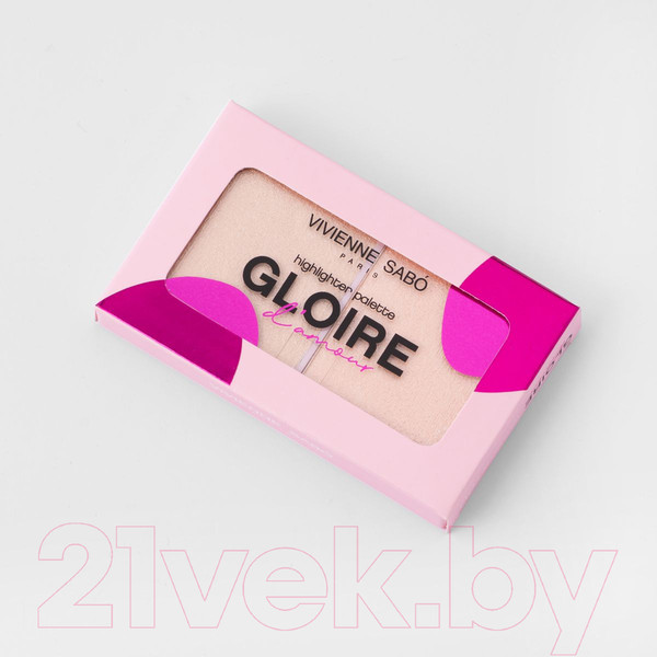 Изображение товара Палетка хайлайтеров Vivienne Sabo Gloire d'amour тон 02