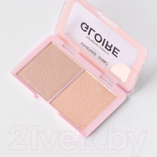 Изображение товара Палетка хайлайтеров Vivienne Sabo Gloire d'amour тон 02