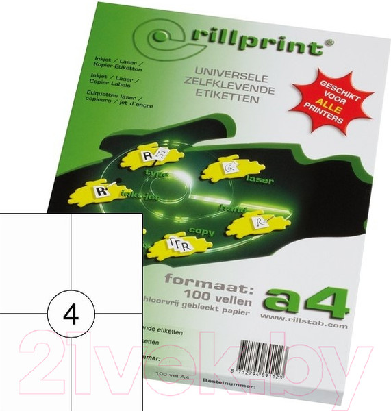 Изображение товара Набор этикеток Rillprint 89122