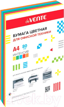 Изображение товара Бумага deVente 2072707 (5цв)