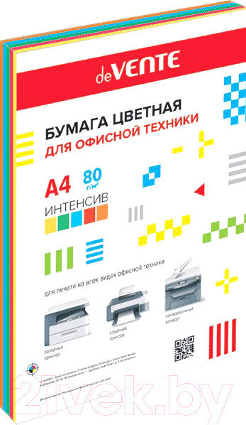 Изображение товара Бумага deVente 2072415 (5цв)