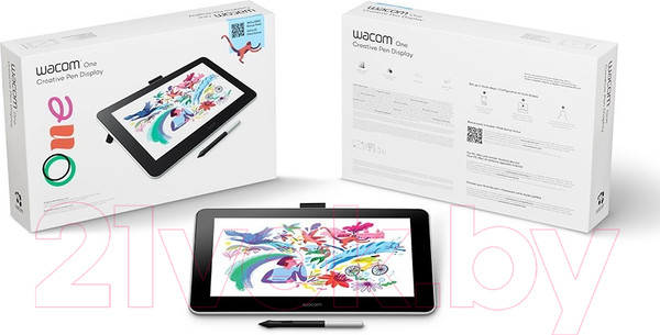 Изображение товара Графический планшет Wacom One DTC133