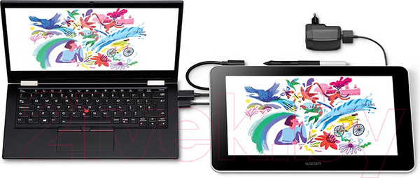 Изображение товара Графический планшет Wacom One DTC133