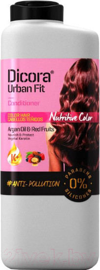 Изображение товара Кондиционер для волос Dicora Для окрашенных волос с растительным кератином (400мл)