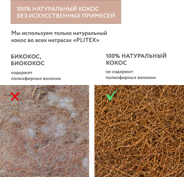 Изображение товара Детский матрас Plitex Orto Foam / ПМ-03/2