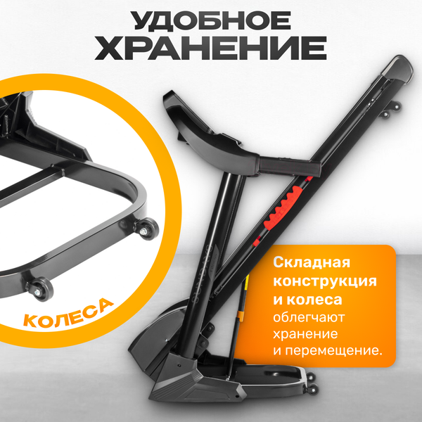 Изображение товара Электрическая беговая дорожка Sundays Fitness Middle Line T4600F
