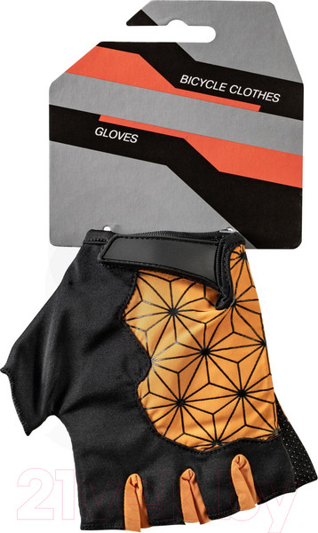 Изображение товара Велоперчатки STG Replay Х95305-ХЛ (XL, черный/оранжевый)