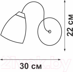 Изображение товара Бра Vitaluce V3663/1A