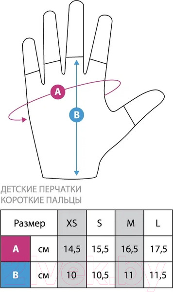 Изображение товара Велоперчатки STG AL-05-1589 / Х98526 (XS)