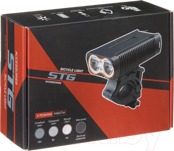 Изображение товара Фонарь для велосипеда STG BC-FL1598 / Х98589