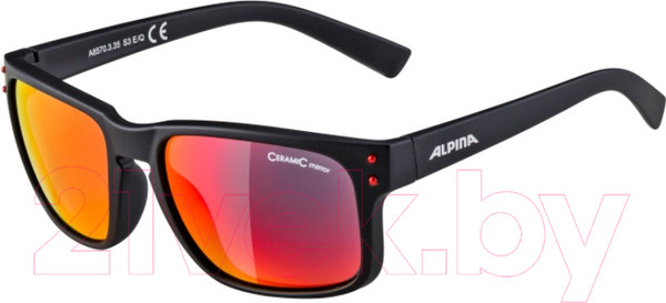 Изображение товара Очки солнцезащитные Alpina Sports Kosmic / A85703-35 (черный/красный)