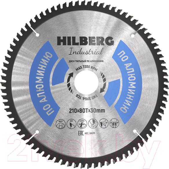 Изображение товара Пильный диск Hilberg HA210