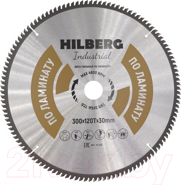 Изображение товара Пильный диск Hilberg HL300