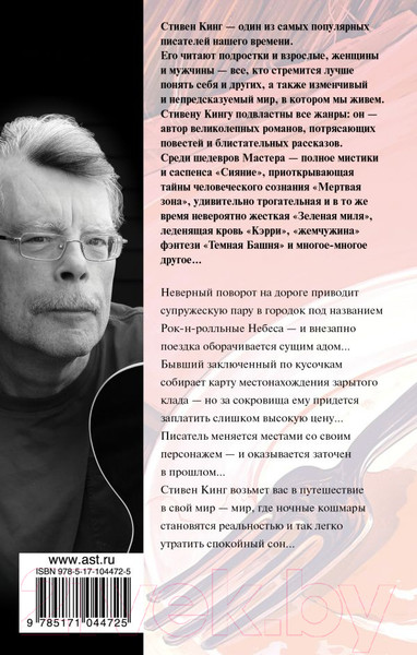 Изображение товара Художественная книга АСТ Ночные кошмары и фантастические видения (Кинг С.)
