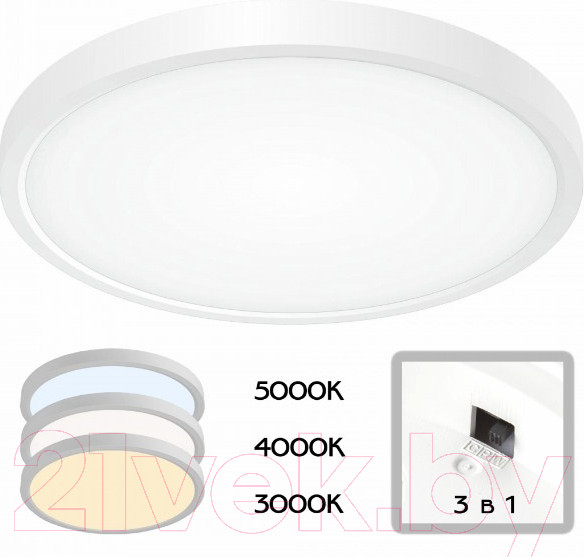Изображение товара Потолочный светильник Citilux Бейсик CL738240V