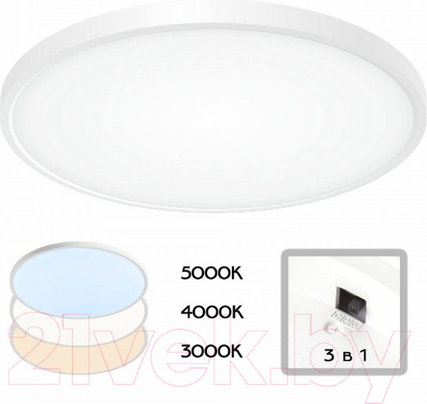 Изображение товара Потолочный светильник Citilux Бейсик CL738400V