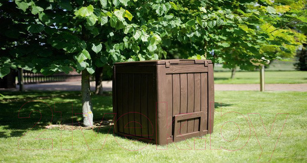 Изображение товара Компостер Keter Deco Composter W/Base 340л / 231600 (коричневый)
