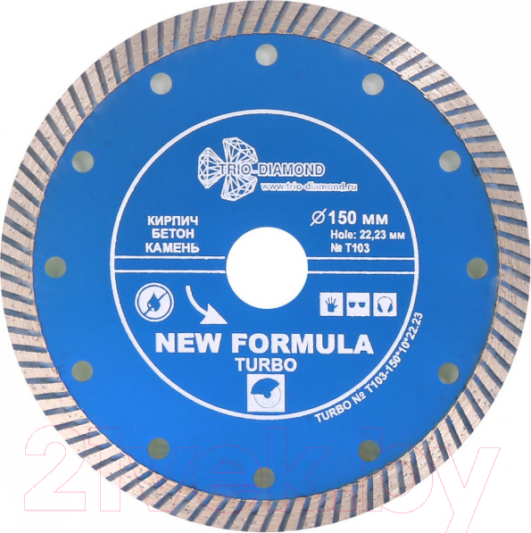 Изображение товара Отрезной диск алмазный Trio Diamond T103