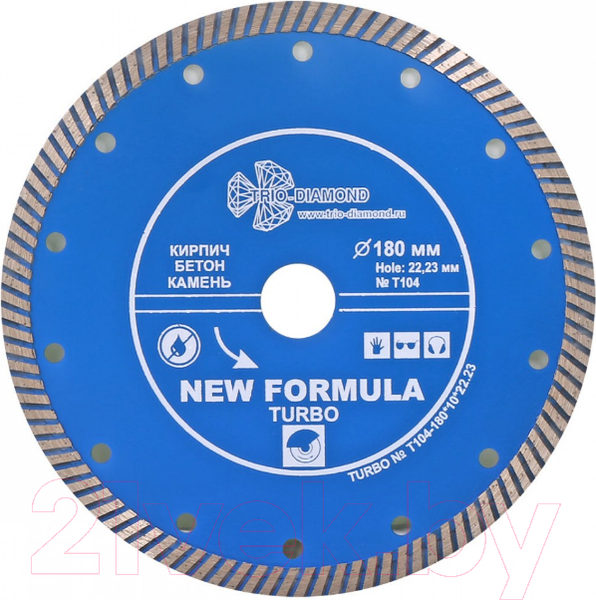Изображение товара Отрезной диск алмазный Trio Diamond T104